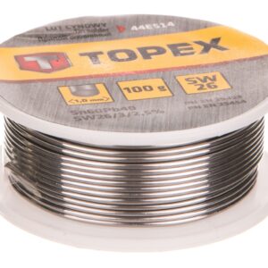 Lut cynowy 60 Sn drut 1,0mm 100g 44E514 - obrazek 1