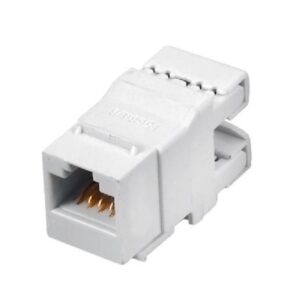 Gniazdo keystone RJ45 UTP kat.5E nieekranowane Q-LANTEC MKN-U5-1 - obrazek 1