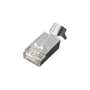 Wtyk RJ45 STP na gruby drut 23 AWG do zaciskarki specjalnej NI036 ALANTEC WT108 - obrazek 1