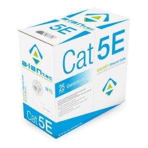 Kabel teleinformatyczny U/UTP kat.5e LSOH Eca szary ALANTEC /305m/ - obrazek 1