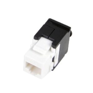 Gniazdo keystone UTP kat.6 RJ45 beznarzędziowe nieekranowne Q-LANTEC MKB-U6-1 - obrazek 1