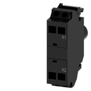 Oprawka blok LED czerwony 24-240V AC-DC montaż czołowy przył sprężynowe SIRIUS ACT 3SU1401-1BH20-3AA0 - obrazek 1