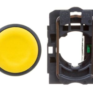 Przycisk sterowniczy 22mm żółty z samopowrotem 1Z XB5AA51 - obrazek 1
