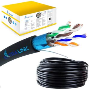 Kabel sieciowy skrętka 305M Extralink CAT5E FTP (F/UTP) V2 Zewnętrzny - obrazek 1