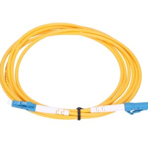 Patchcord Jednomodowy, Simplex, G657A1, 3mm, 1m Extralink LC/UPC-LC/UPC - obrazek 1