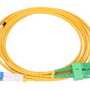 Patchcord Jednomodowy, Duplex, G652D, 3mm, 10m Extralink SC/APC-LC/UPC - obrazek 1