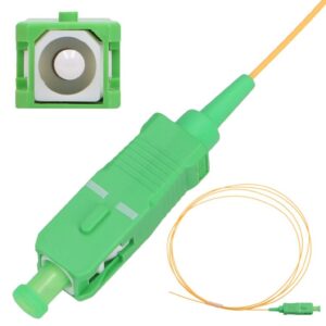Pigtail PVC, Jednomodowy, 900um G.652D 1m Extralink SC/APC - obrazek 1