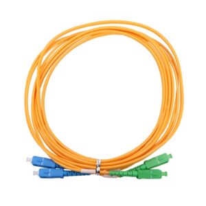 Patchcord Jednomodowy, Duplex, G652D, 3mm, 3m Extralink SC/APC-SC/UPC - obrazek 1
