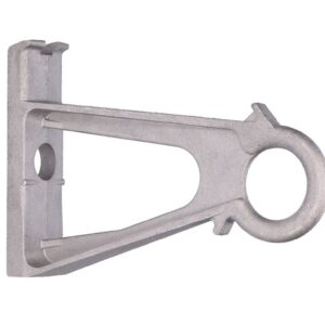 Wspornik słupowy oczkowy 171 x 80mm Extralink CS1500 - obrazek 1