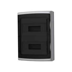 Rozdzielnica hermetyczna modułowa UV 400V AC 1000V DC 2x12 natynkowa IP 65 940.24.1 bezhalogenowa - obrazek 1