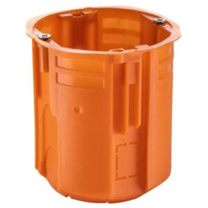 Puszka podtynkowa 60 mm supergłęboka 80 mm łączona za pomocą łącznika ZV60GFw pomarańczowa 33335008 - obrazek 1
