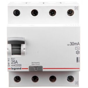 Wyłącznik różnicowoprądowy 4P 25A 0,03A typ AC P304 RX3 402062 - obrazek 1