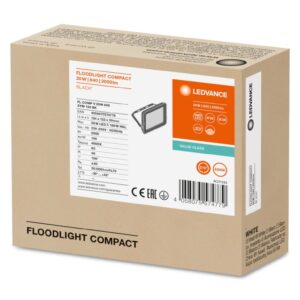 Projektor LED FLOOD COMPACT V 20W 2000lm 4000K IP65 SYM 100 czarny 3 LATA GWARANCJI 4058075574779 - obrazek 1