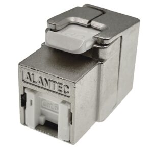 Moduł keystone RJ45 beznarzędziowy STP kat.6 PoE+ Podw. par. transmisyjne ALANTEC MB004-1 - obrazek 1