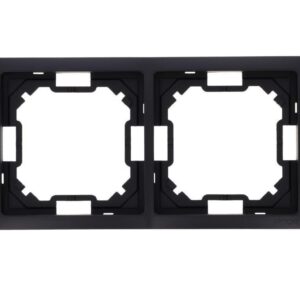 Simon Basic Ramka 2-krotna Neos IP20 czarny mat BMRC2/49 - obrazek 1