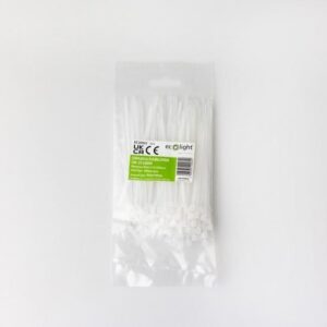 Opaska Kablowa OK-25100W 2.5x100mm BIAŁA /100szt./ - obrazek 1
