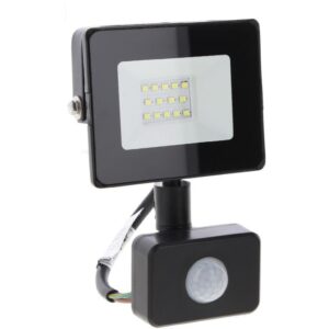 NAŚWIETLACZ LED SMD KASTEL 10W 6000K 850LM IP65 CZARNY CZ. PIR - obrazek 1