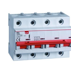 Wyłącznik nadprądowy 1,5 modułu 4P D 125A 10KA BKH 4P D125A 06110368R0 - obrazek 1
