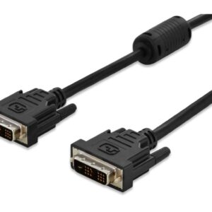 Kabel połączeniowy DVI-D Single Link Typ DVI-D(18+1)/DVI-D(18+1), M/M czarny 2m AK-320100-020-S - obrazek 1