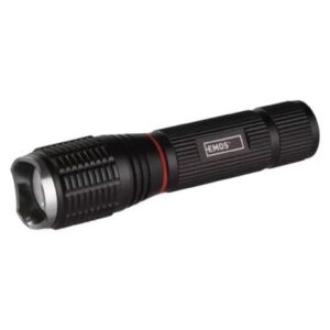 Latarka metalowa LED 5W + 3W COB 230 lm 3 AAA z zoomem P3111 - obrazek 1