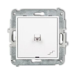 MINI Mechanizm łącznika schodowego w stylu amerykańskim biały mat 25MWPUS-3 - obrazek 1