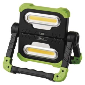 Projektor LED 2x COB 2000lm z funkcją powerbank 8000 mAh ładowalny P4536 - obrazek 1