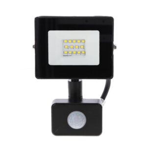 NAŚWIETLACZ LED SMD KASTEL 10W 4000K 800LM IP65 CZARNY CZ. PIR C64-S-LFK-010BL-4K - obrazek 1