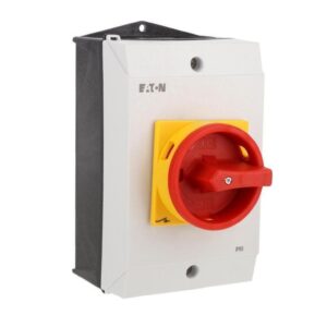 Rozłącznik 40A 3P 1Z+1R w obudowie IP65 czarna rączka z blokadą P1-40/I2/SVB/HI11 199910 - obrazek 1