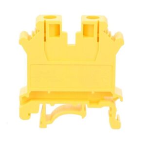Złączka szynowa 1-torowa ZJU2-10/YL 10mm2 żółta R34RR-07010000515 - obrazek 1