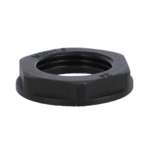 Nakrętka poliamidowa M20 N 20M BK czarna E03DK-02020300305 - obrazek 1