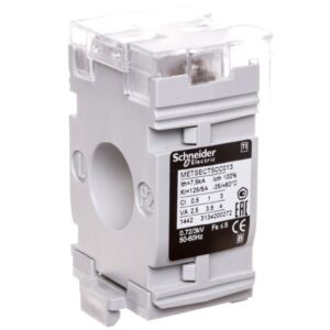 Przekładnik prądowy 125/5A 2,5VA kl.0,5 FS5 na kabel fi21 DIN 125/5 METSECT5CC013 - obrazek 1