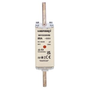 Wkładka bezpiecznikowa NH 1C 80A 500VAC gG S215687 - obrazek 1