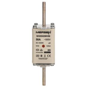 Wkładka bezpiecznikowa NH 2C 50A 500VAC gG B211601 - obrazek 1