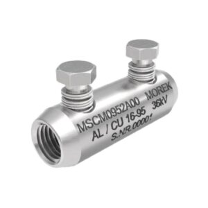 Złączka śrubowa MSCM95 Al/Cu 16-95mm 36kV 2xśruba aluminiowa zrywalna MSCM0952A00 - obrazek 1
