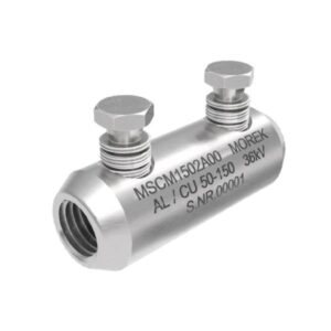 Złączka śrubowa MSCM150 Al/Cu 50-150mm 36kV 2xśruba aluminiowa zrywalna MSCM1502A00 - obrazek 1