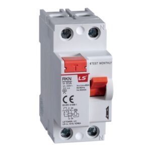 Wyłącznik różnicowoprądowy 2P 32A 0,3A typ AC RKN 2P 32A 300mA 06220108R0 - obrazek 1