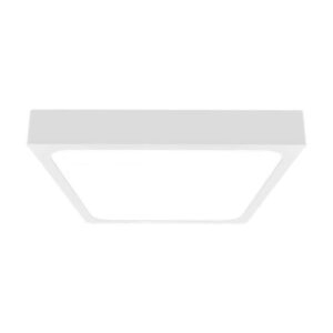 Plafoniera LED 18W 1800lm 4000K IP44 Kwadrat fi225 Mleczny Biała Ramka 7625 - obrazek 1