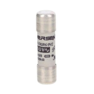 Wkładka bezpiecznikowa ultraszybka pełnozakresowa cylindryczna gR 690VAC 10x38 2A Q1014567 - obrazek 1