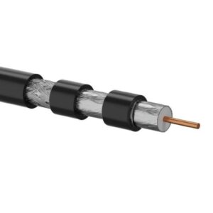 Przewód koncentryczny zewnętrzny żelowany trishield RG6 75 Om, 1.02/4.55/6.86 PE Fca 500m RGTec KRT102A0PE500 - obrazek 1