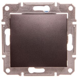 SEDNA Łącznik dwubiegunowy 16AX grafitowy SDN0200270 - obrazek 1