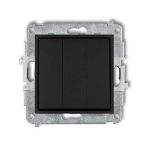 ICON Mechanizm łącznika potrójnego czarny mat 12IWP-7 - obrazek 1