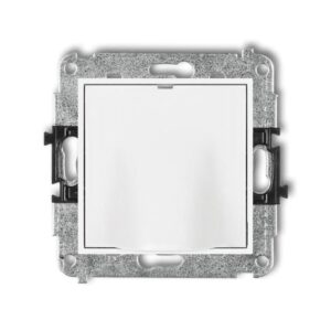 ICON Mechanizm wypustu kablowego biały mat 25IWPK - obrazek 1