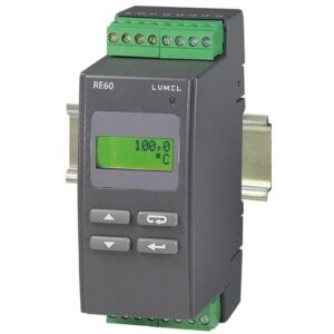 Regulator temperatury na szynę 01:wej. PT100 -50-100C 1:wyjście gł.przekaźnikowe RE60 - obrazek 1