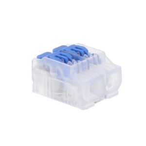 IDEALNA Szybkozłączka SCL2 B10 z dźwignią do linek i drutów 2-torowa 4mm 32A 450V 88001303 /10 szt./ - obrazek 1