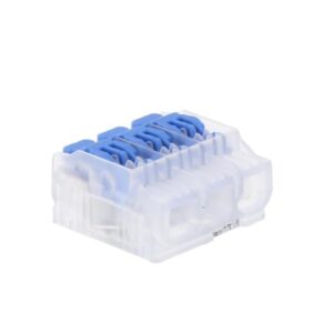 IDEALNA Szybkozłączka SCL3 B10 z dźwignią do linek i drutów 3-torowa 4mm 32A 450V 88001313 /10 szt./ - obrazek 1