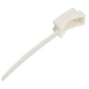 Uchwyt paskowy 21mm 60mm UP-50 biały 12.3 /10szt./ - obrazek 1