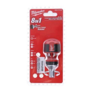 Kompaktowy multi-wkrętak z grzechotką 8 w 1 4932471868 - obrazek 1
