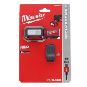 Latarka czołówka USB z magnesem IRHL450 450lm IP54 4933478587 - obrazek 1