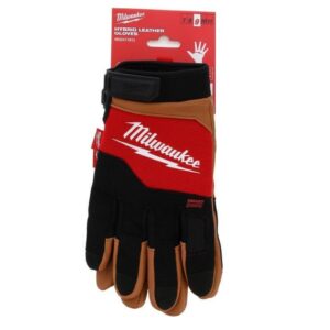 Rękawice skórzane (hybrydowe) L/9 - 1 para 4932471913 - obrazek 1