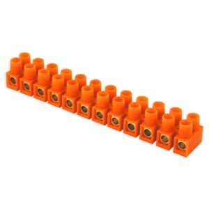 Listwa zaciskowa 12-torowa 6,0mm2 pomarańczowy 24658 - obrazek 1